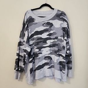 Aerie camo sweatshirt